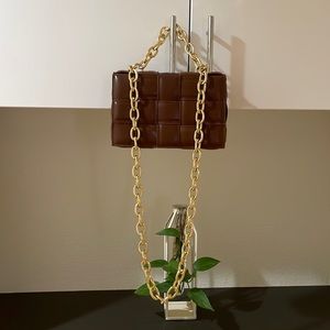 VICI Quilted Crossbody Bag - Brown